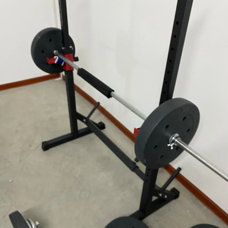 6-Level Adjustable Squat Rack