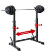 6-Level Adjustable Squat Rack