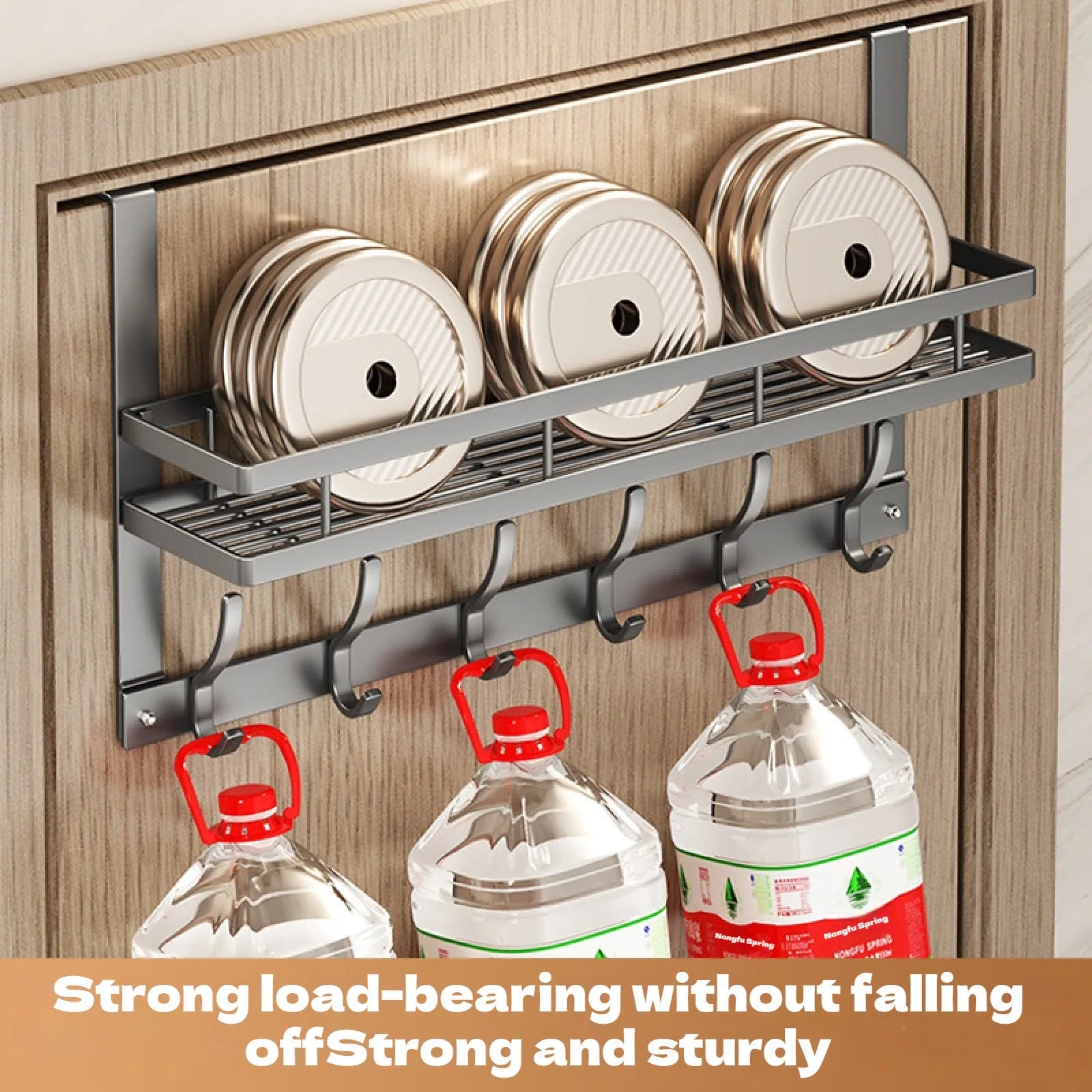 Easy-Install Over-The-Door Storage