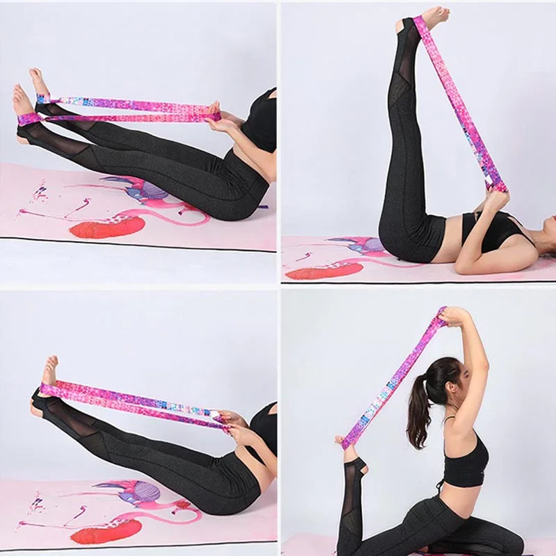 Pilates Elastic Yoga Strap Band