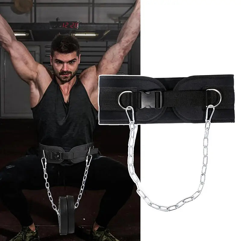 Pull Up Weight Belt Iron Chain
