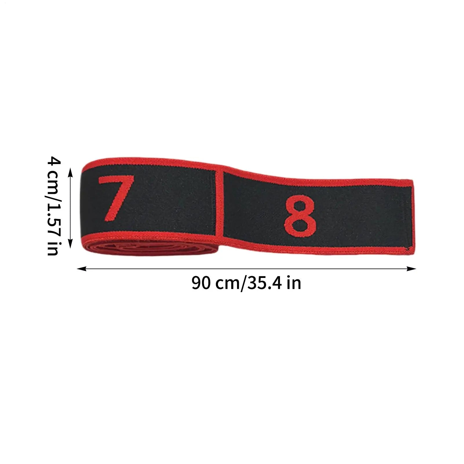 Numbered Fitness Resistance Band