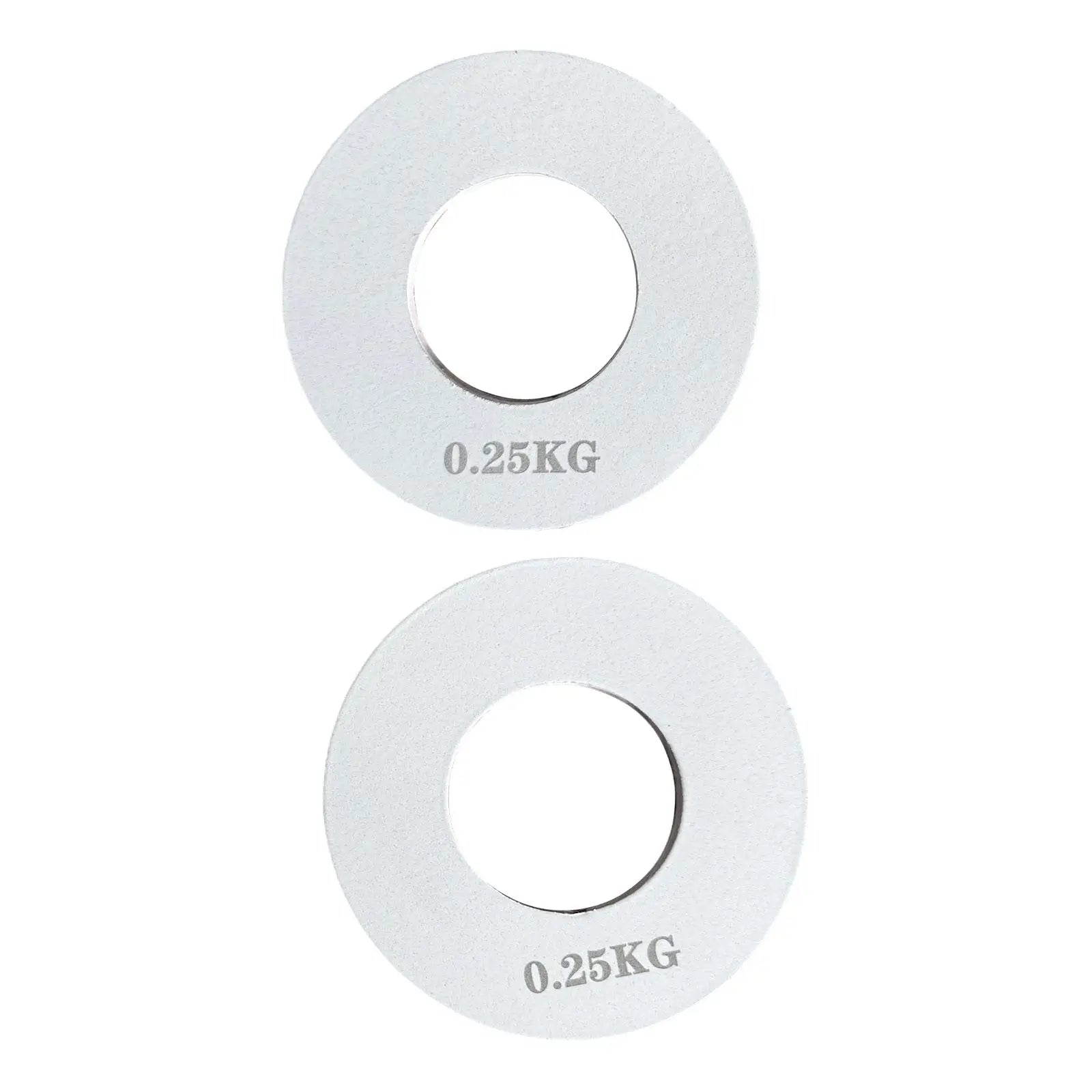 2 Pieces Barbell Plates Easy to Store