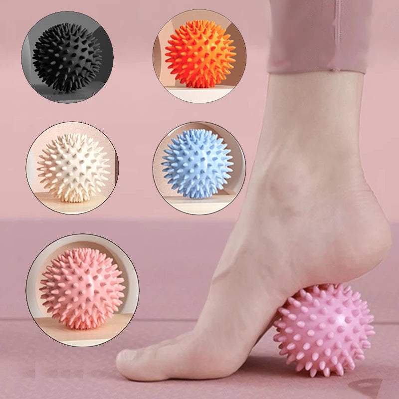Foot massage ball with spikes