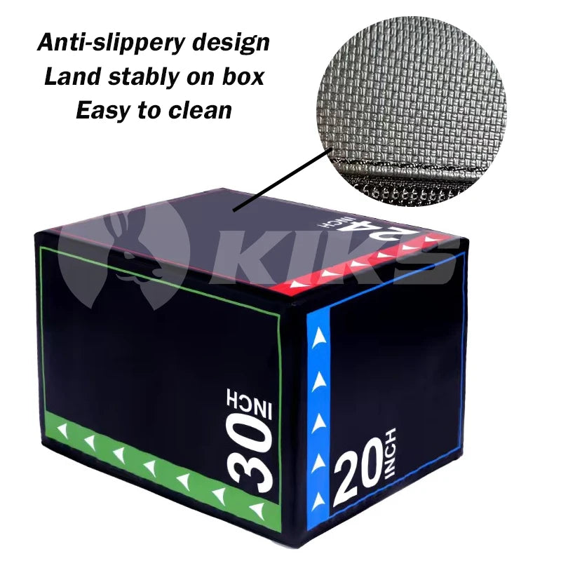 3 in 1 foam plyo jump box