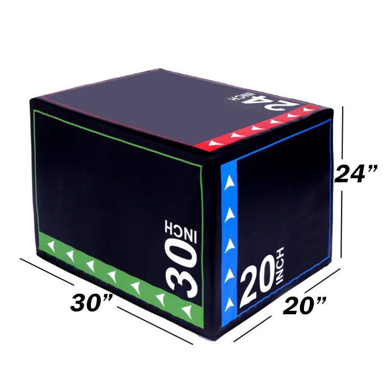 3 in 1 foam plyo jump box
