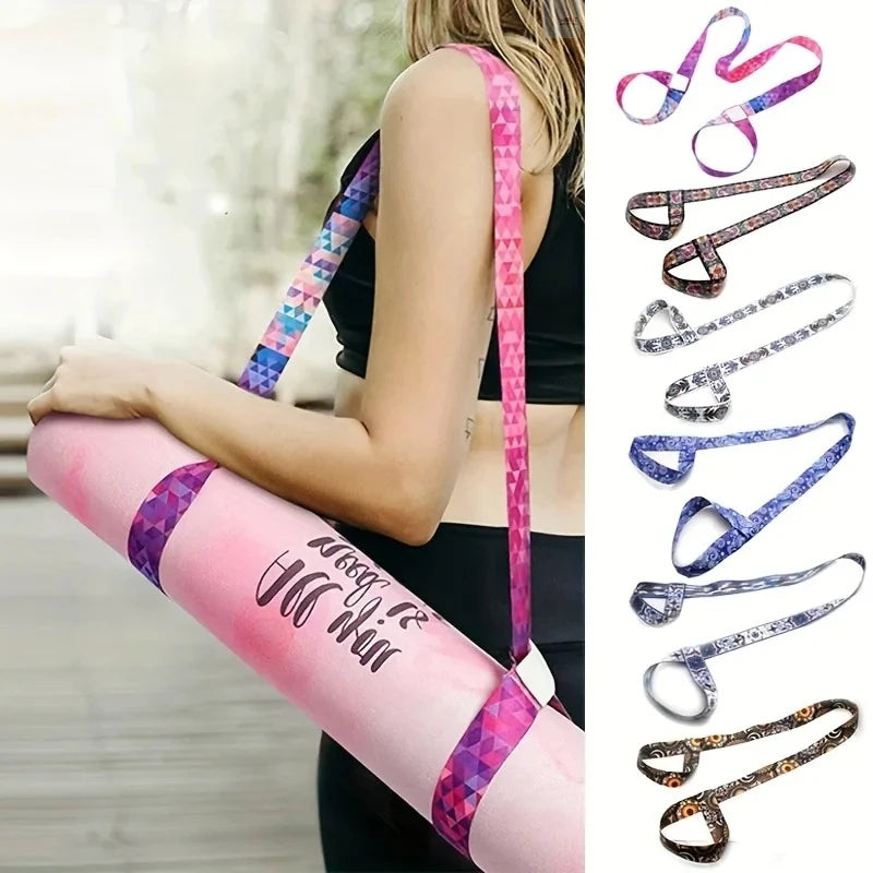 Adjustable Yoga Mat Strap Yoga Mat