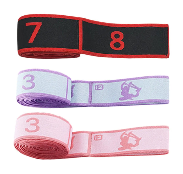 Numbered Fitness Resistance Band