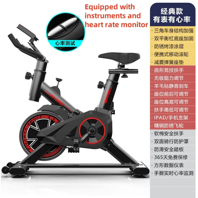 Ultra Quiet Spinning Bike Magnetic