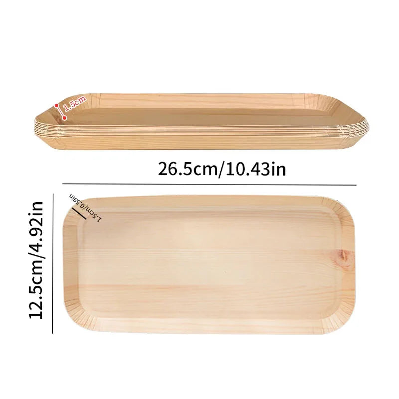 30pcs Disposable Paper Plates