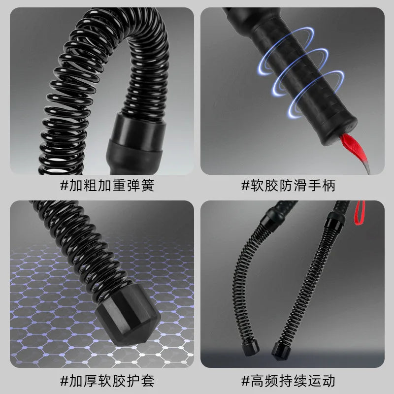 Multifunctional cordless battle rope