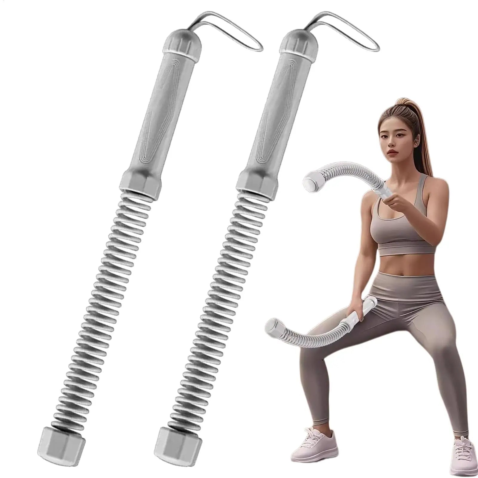 2Pcs Cordless Battle Ropes Heavy Duty