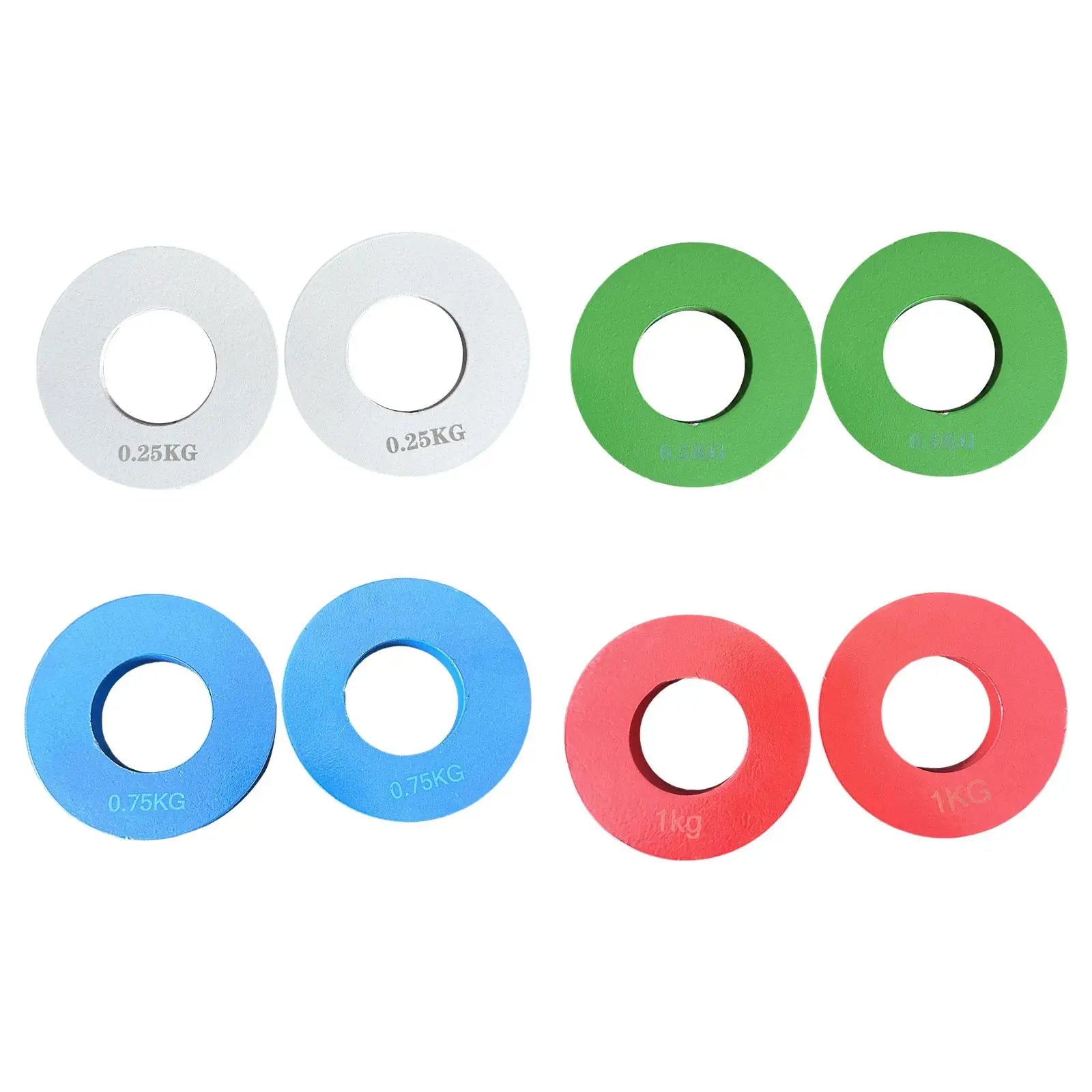2 Pieces Barbell Plates Easy to Store