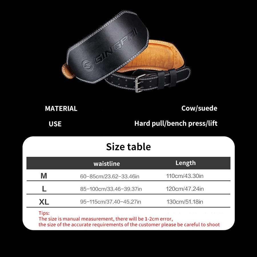Weight Lifting Belts 15cm For Men