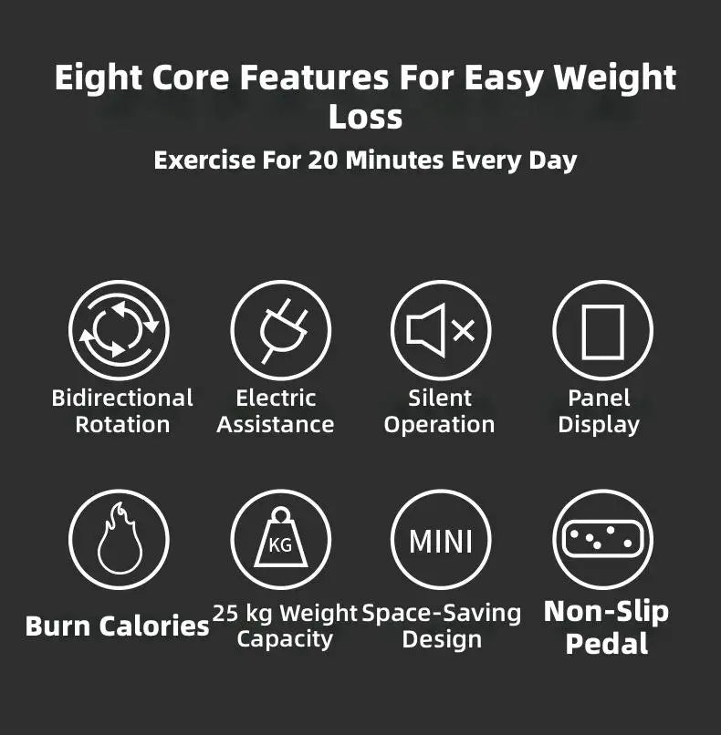 Home-use Compact Elliptical Trainer