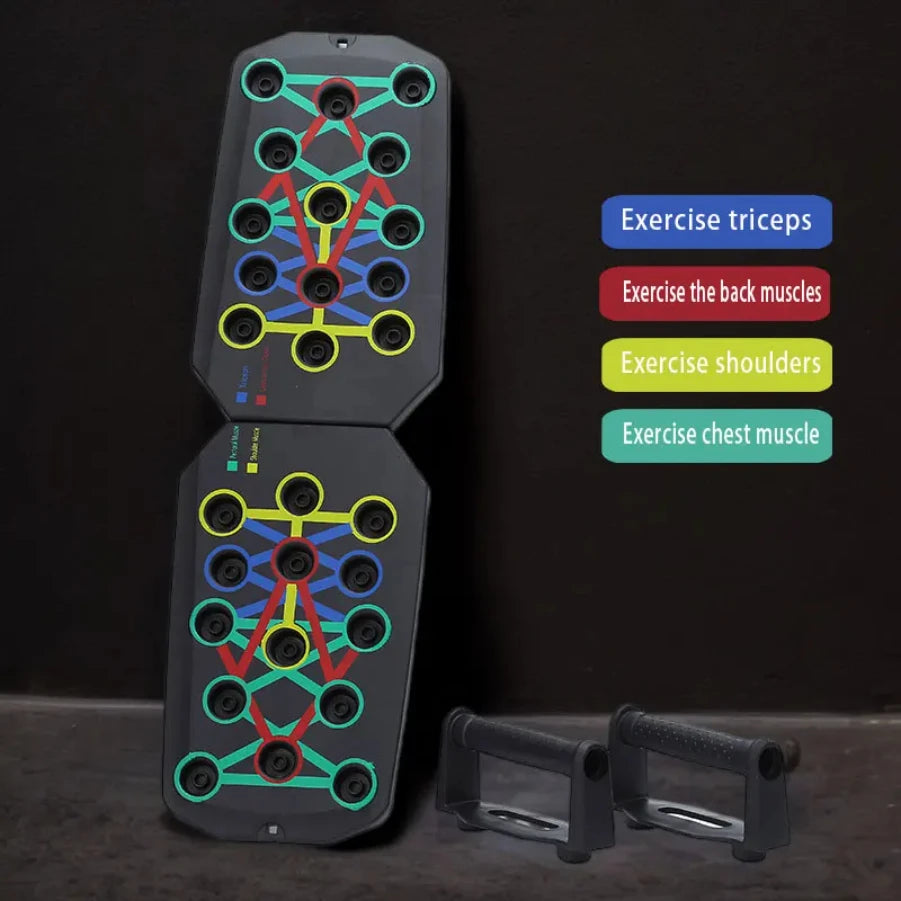 Push-up board, portable multi-function