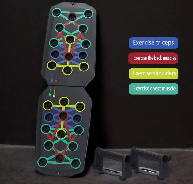 Push-up board, portable multi-function
