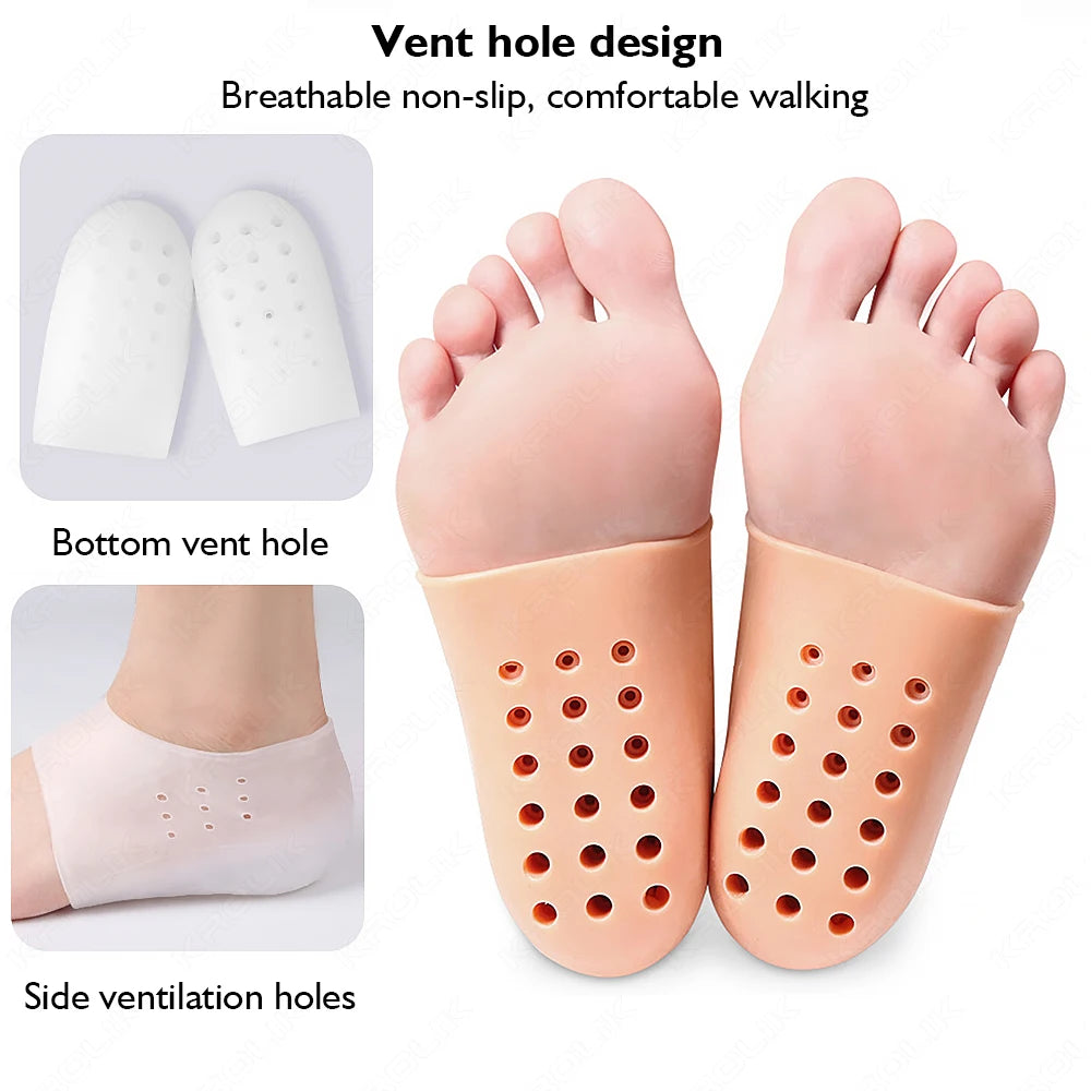 Height Insoles Silicone Inner Lifting