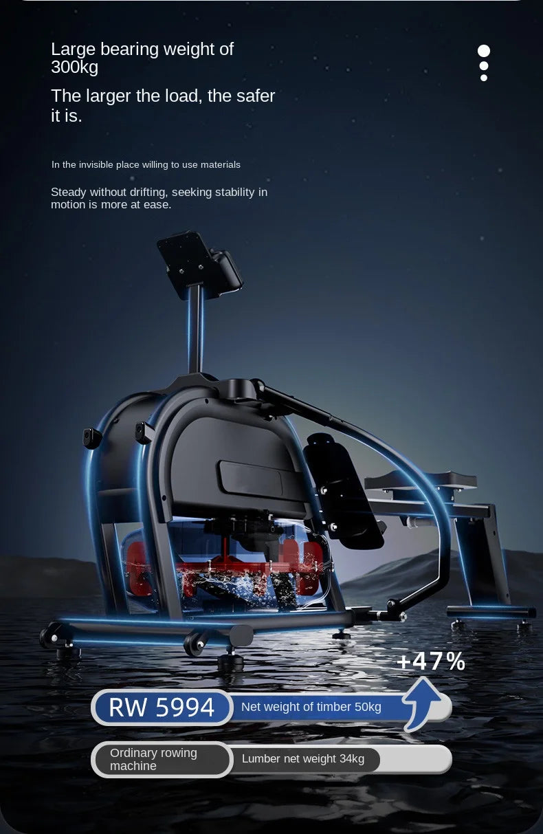 Home double paddle rowing