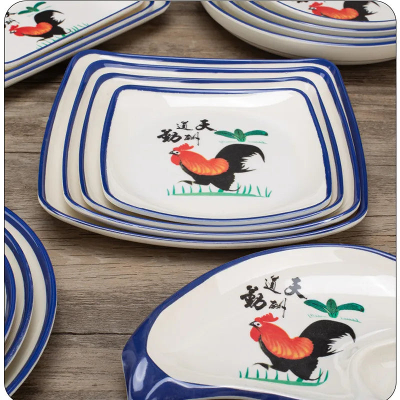 Not Easily Broken Melamine Plate