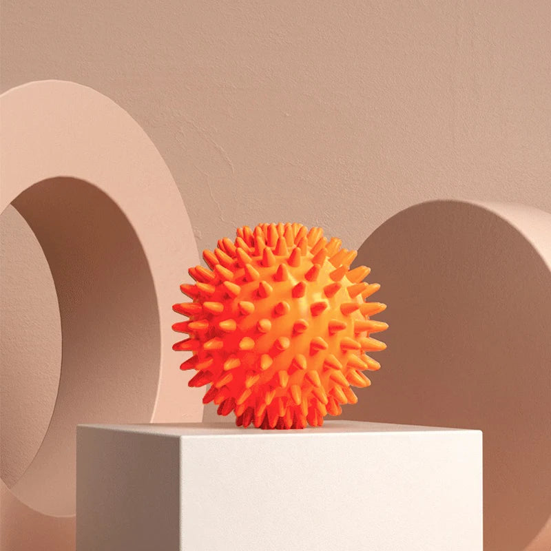 Foot massage ball with spikes