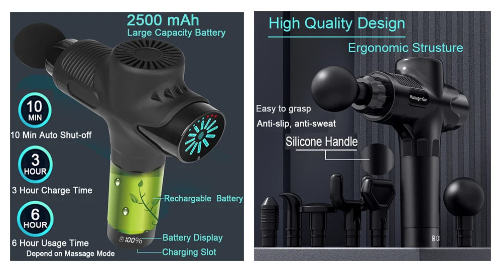 24V High Frequency Massage Gun