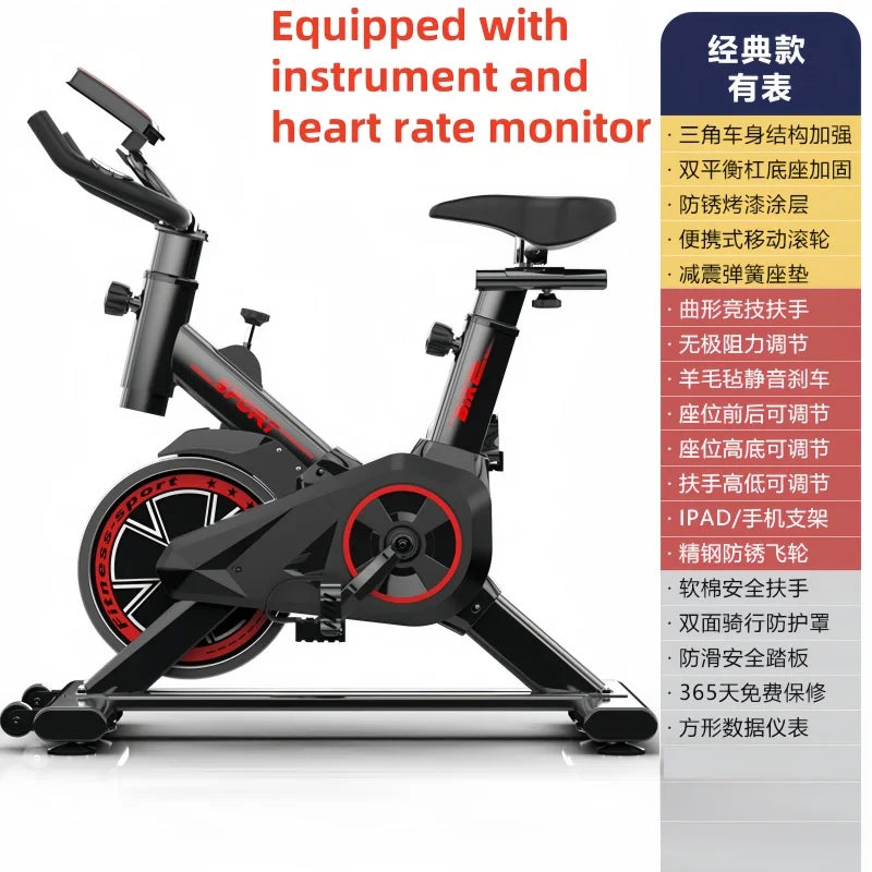 Ultra Quiet Spinning Bike Magnetic