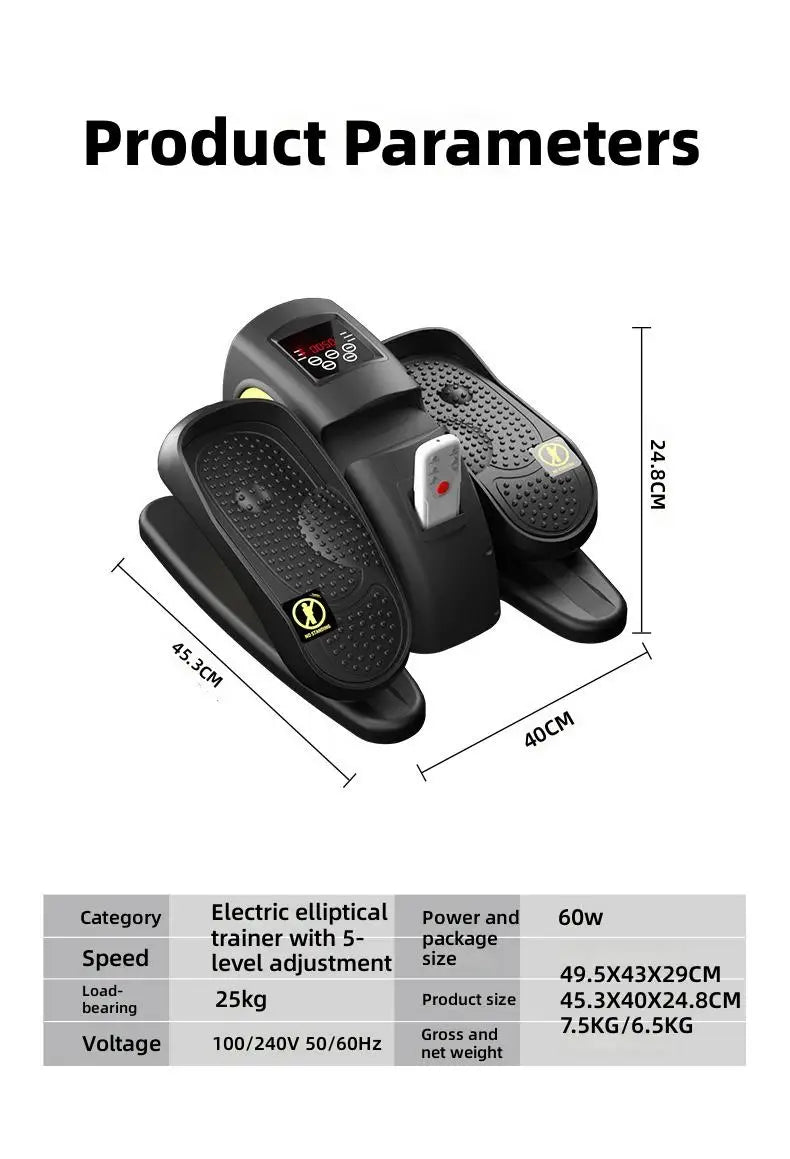 Home-use Compact Elliptical Trainer