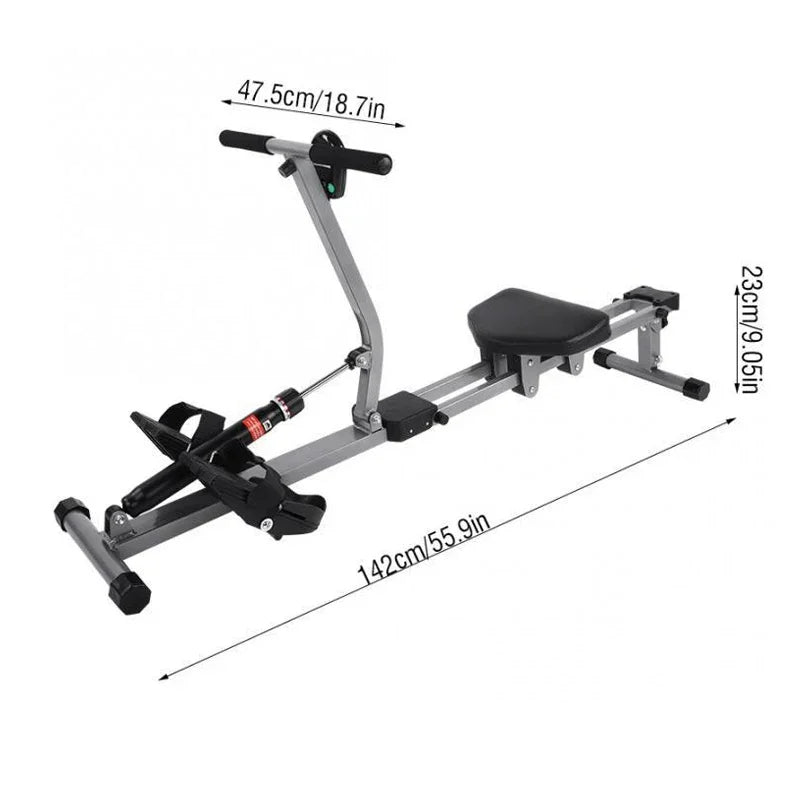 Simulated Rowing Machine