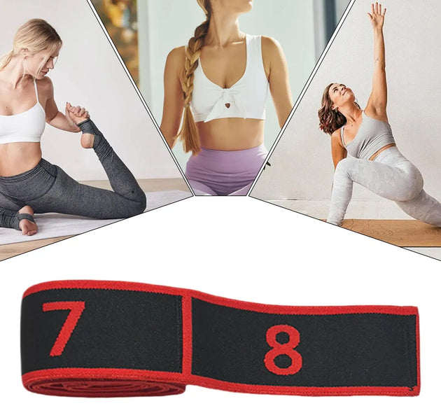 Numbered Fitness Resistance Band