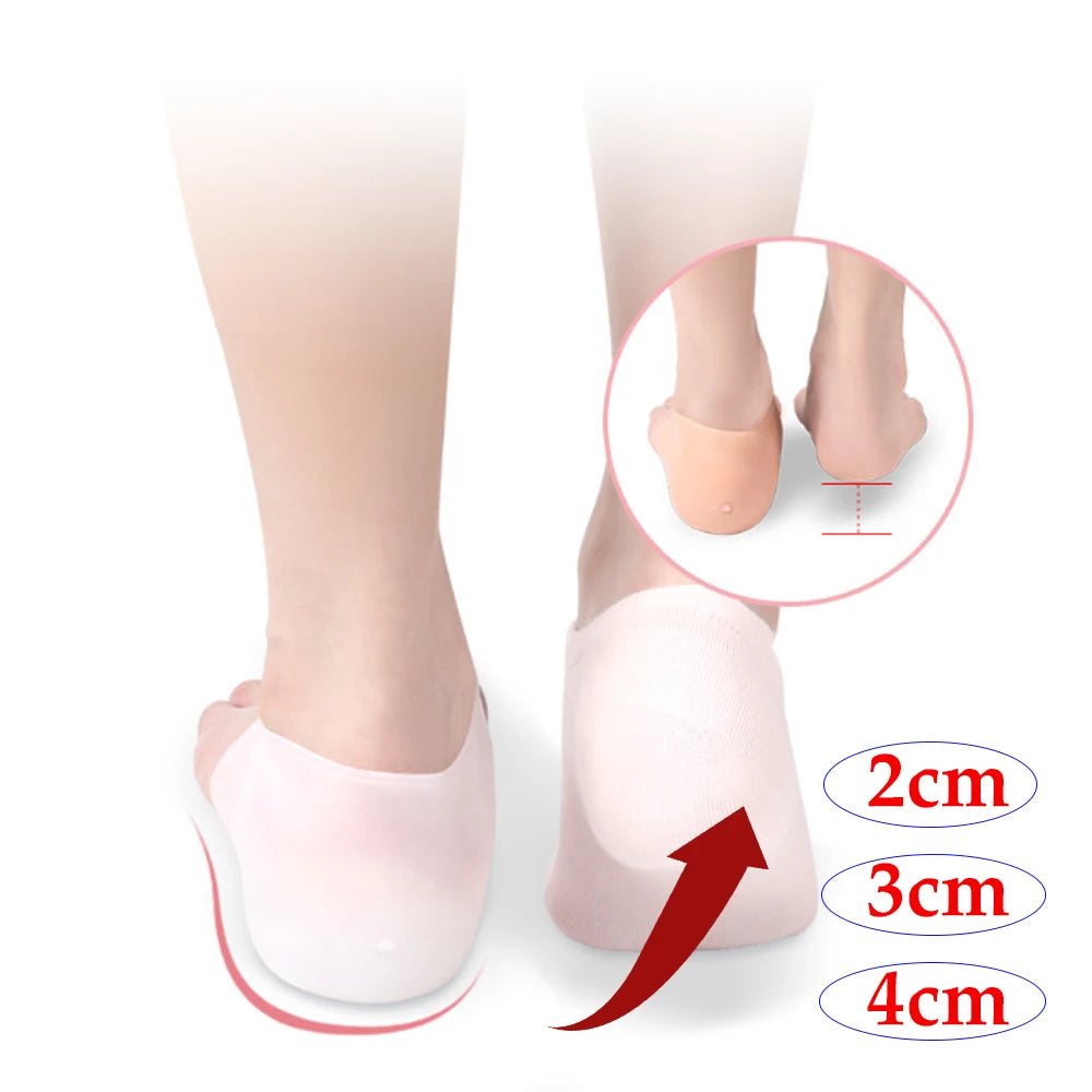 Height Insoles Silicone Inner Lifting