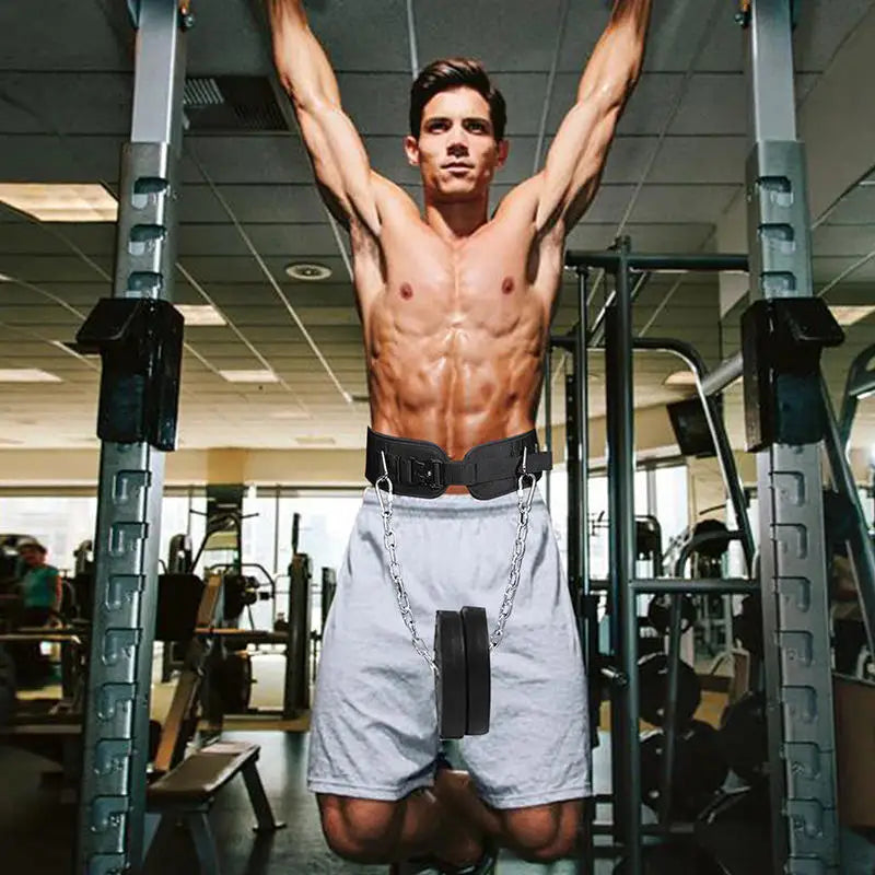 Pull Up Weight Belt Iron Chain