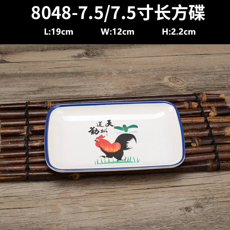 Not Easily Broken Melamine Plate