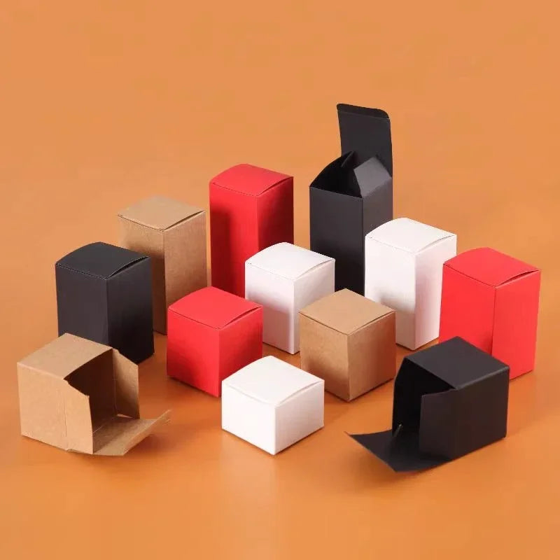 50pcs Multi size Folding Small Gift Boxes