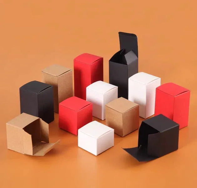 50pcs Multi size Folding Small Gift Boxes