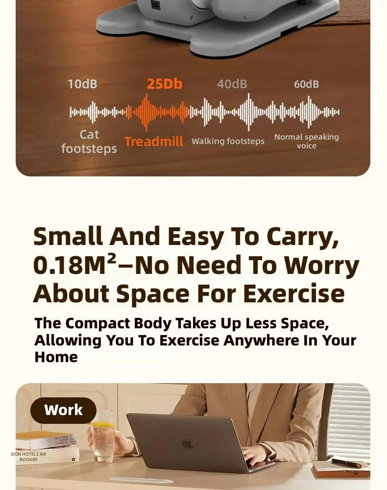 Elliptical Trainer Electric Pedal Exercise