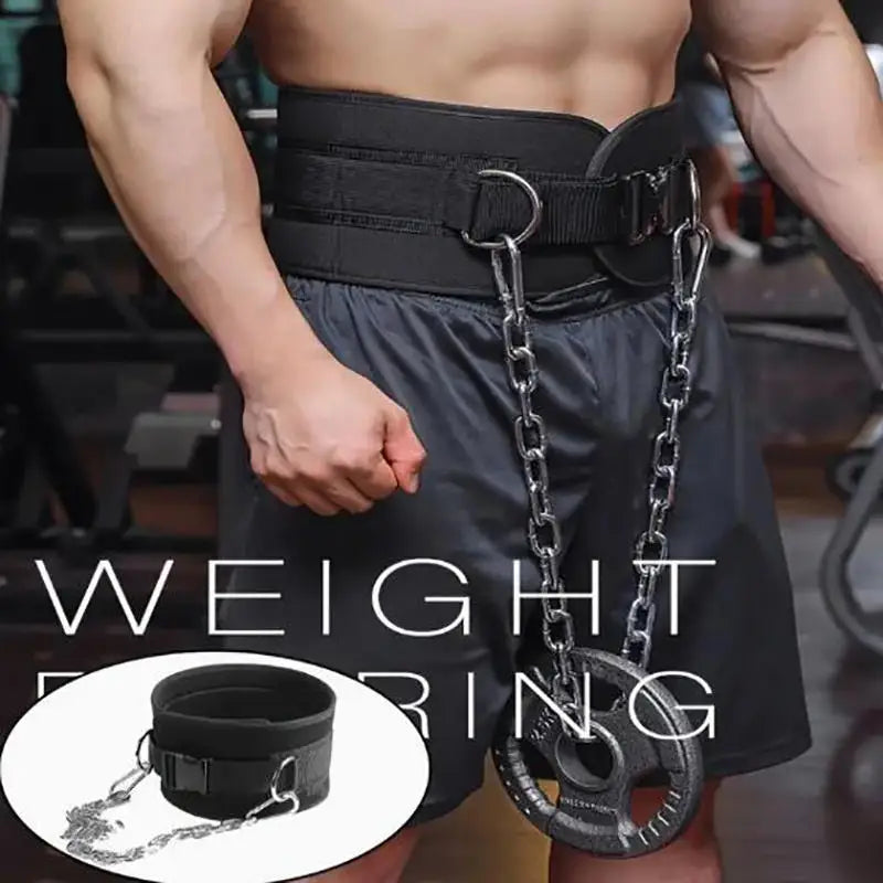 Pull Up Weight Belt Iron Chain