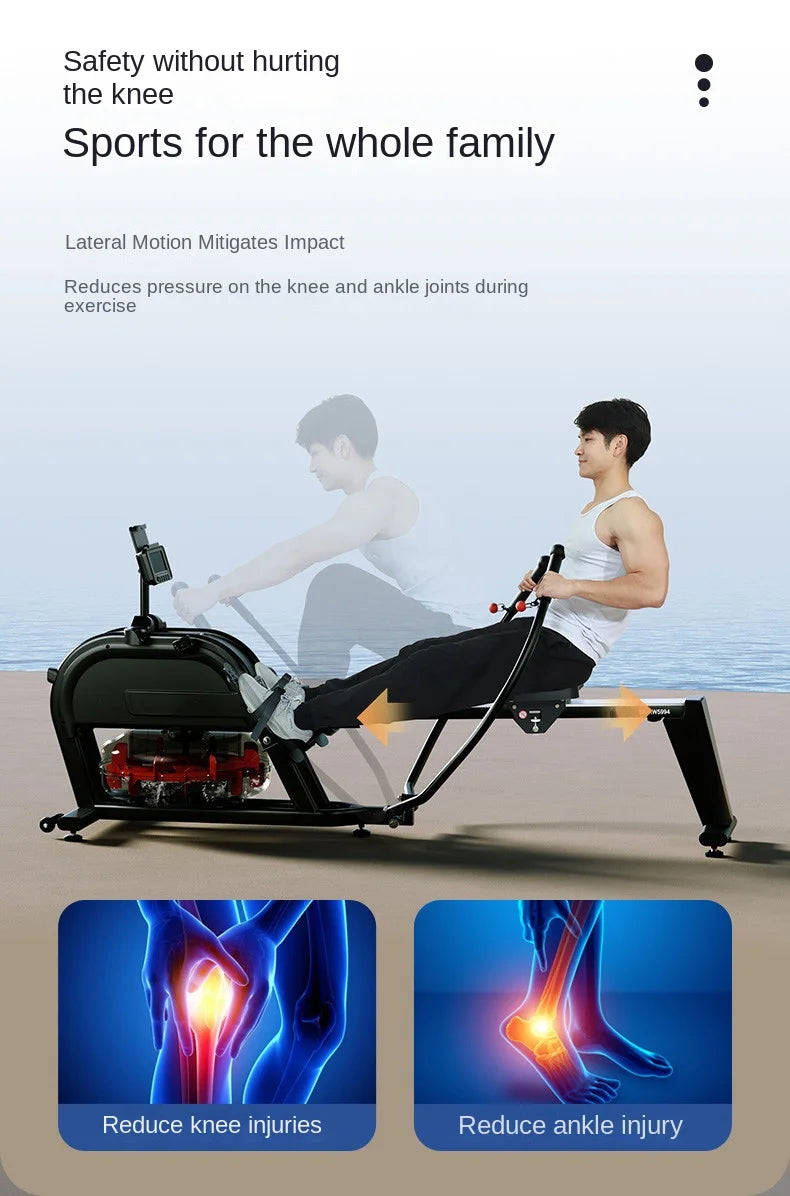 Home double paddle rowing