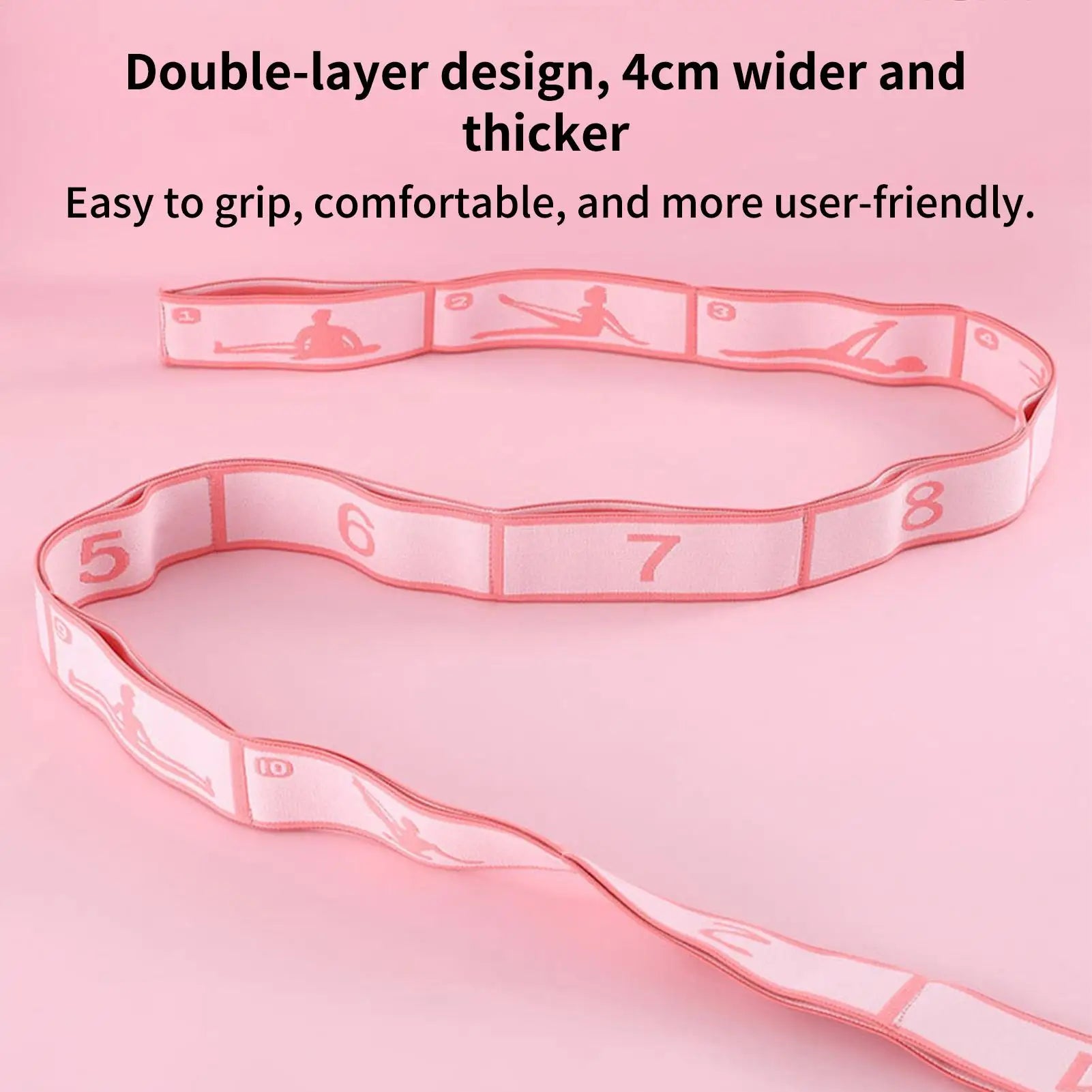 Numbered Fitness Resistance Band