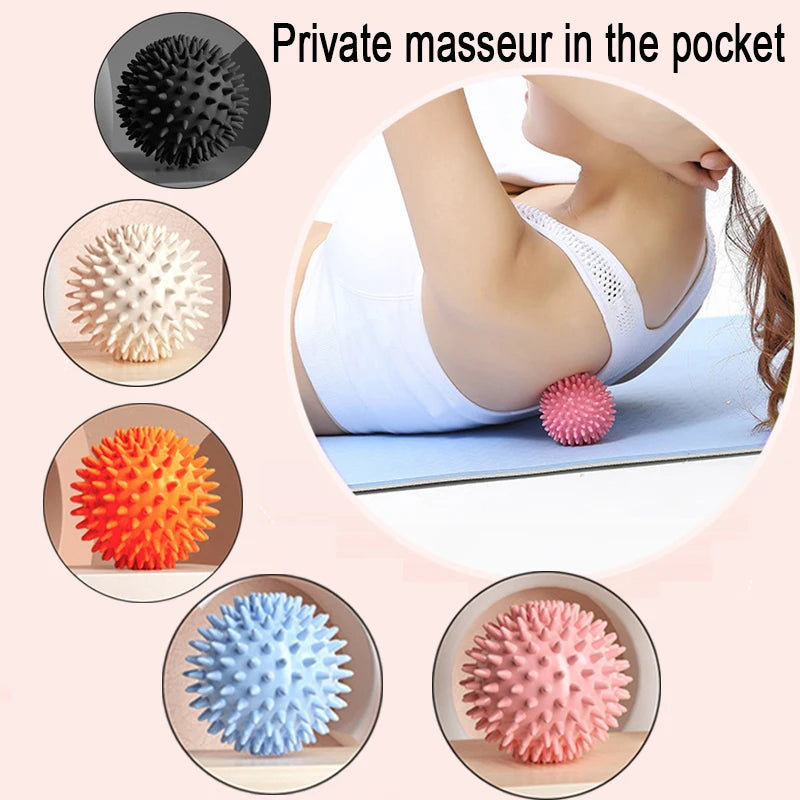 Foot massage ball with spikes