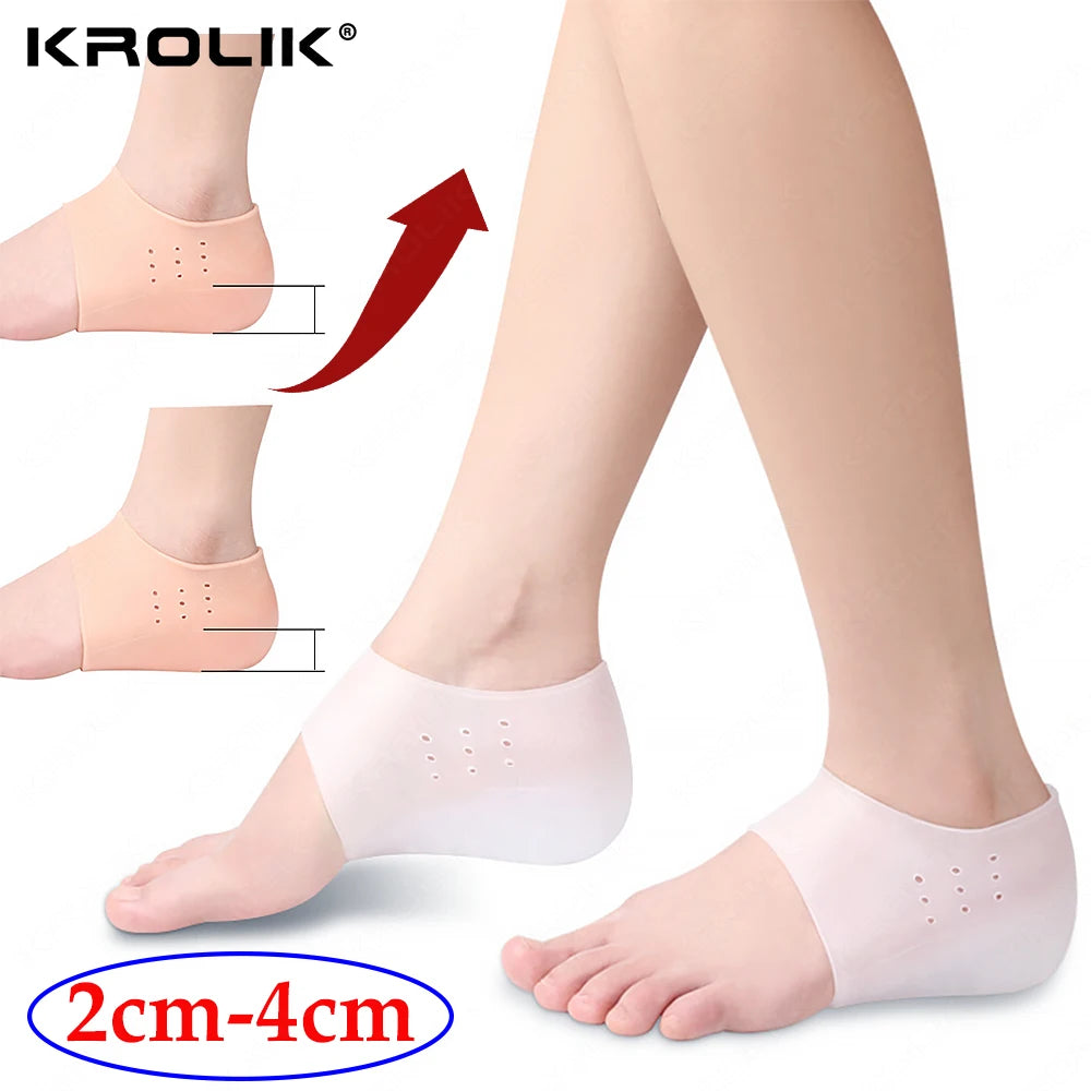 Height Insoles Silicone Inner Lifting