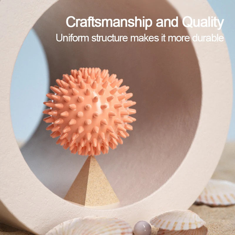 Foot massage ball with spikes