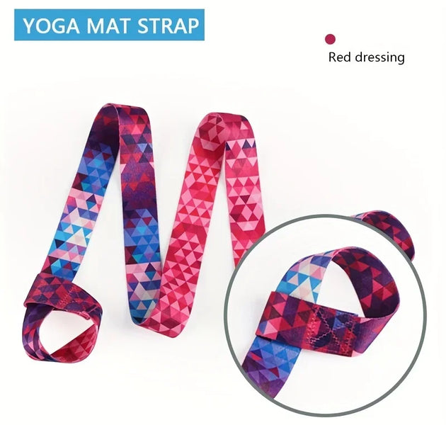 Adjustable Yoga Mat Strap Yoga Mat