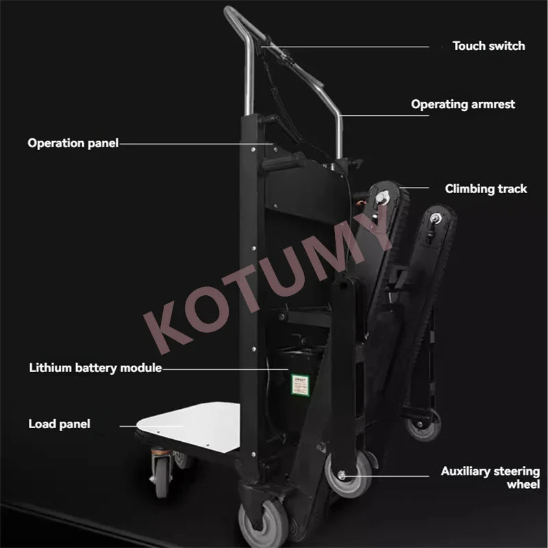 Silent Folding Electric Stair Climbing