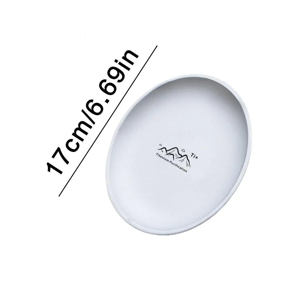 Titanium Camping Plate Multi-Purpose
