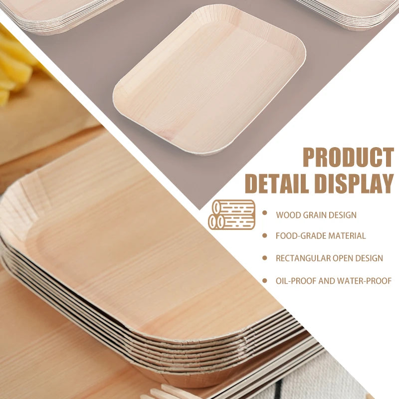 30pcs Disposable Paper Plates