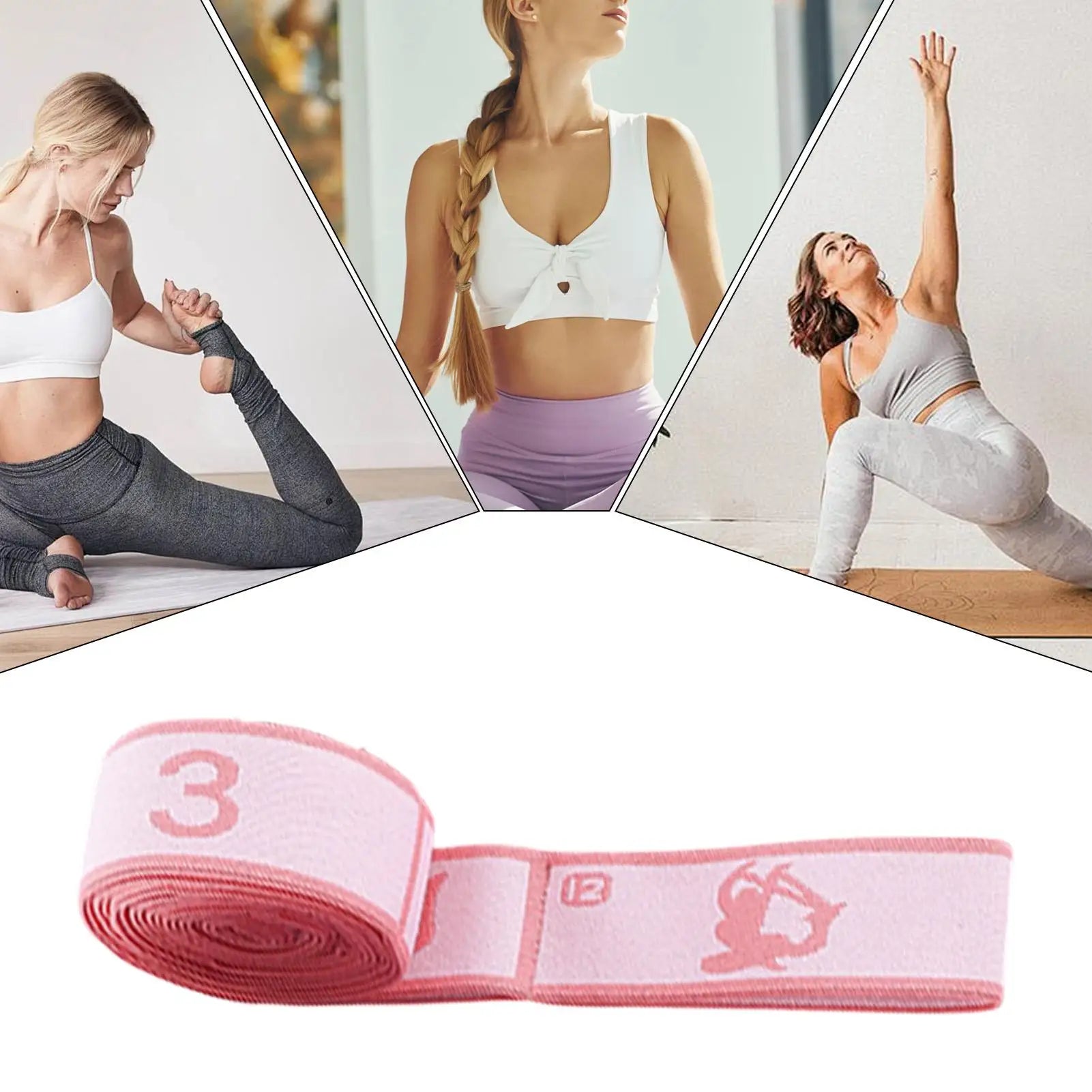 Numbered Fitness Resistance Band