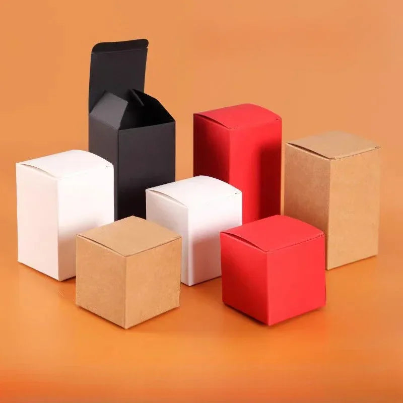 50pcs Multi size Folding Small Gift Boxes
