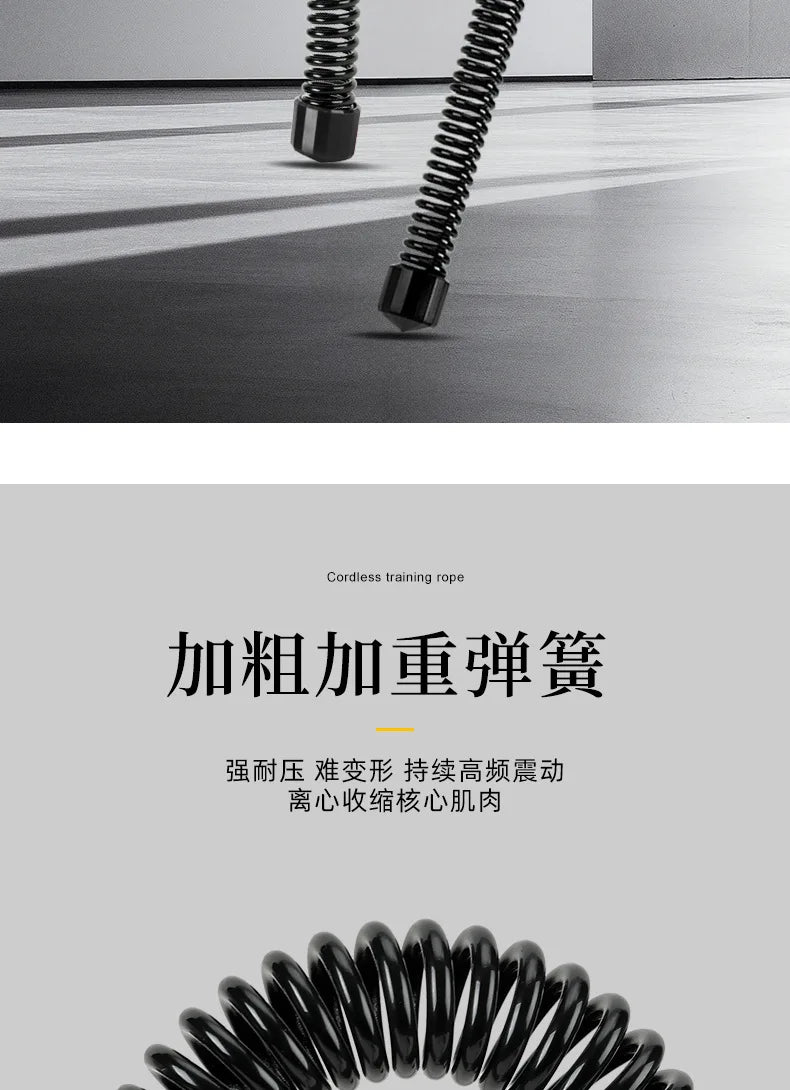 Multifunctional cordless battle rope