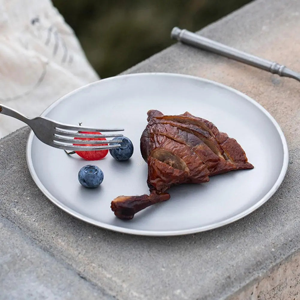 Titanium Camping Plate Multi-Purpose
